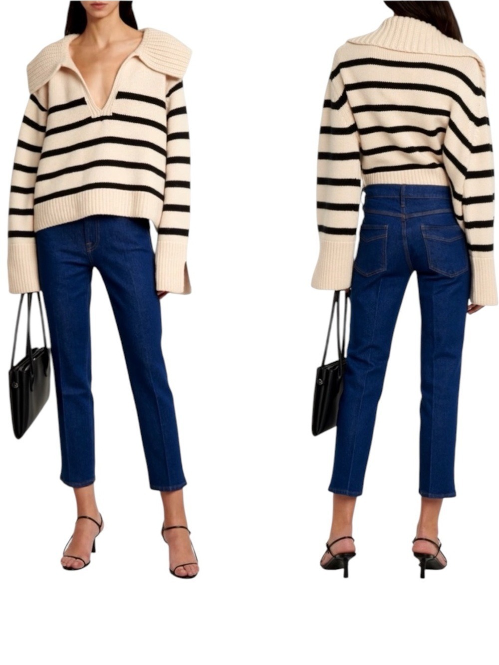 Frame Le High Straight Jeans Size 27 Wash Adele Blue